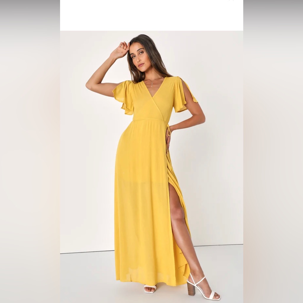 Pale Yellow Dress Lulus Dresses Summer Maxi Wrap Dress Poshmark Pale Yellow Dress Lulus Dresses Summer Maxi Wrap Dress Poshmark
